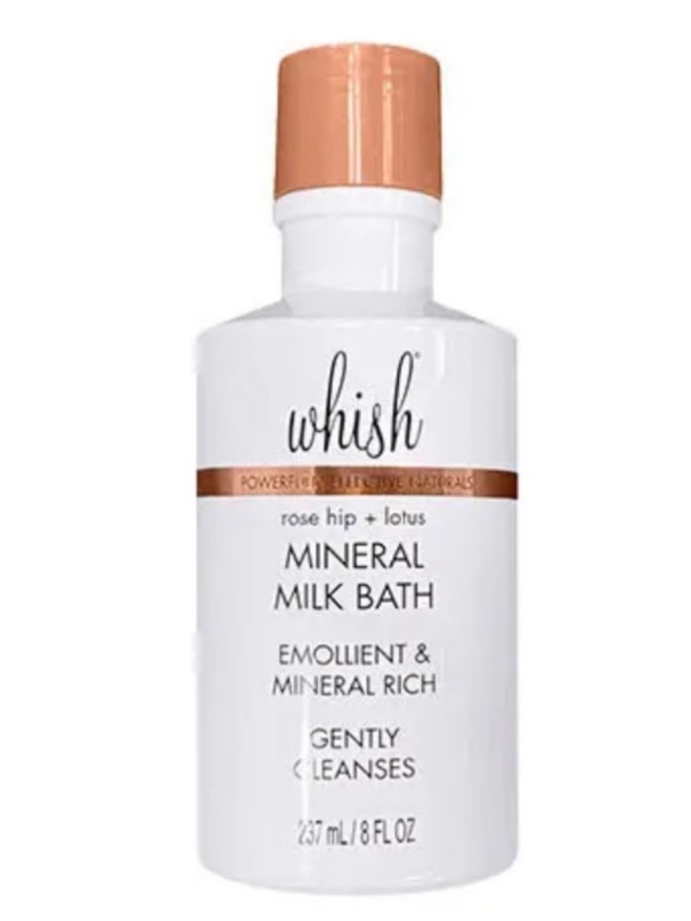 WHISH Rose Hip + Lotus Mineral Milk Bath 5oz BRAND NEW/SEALED
